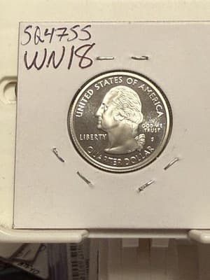 WN18 - 2008-S New Mexico Quarter Proof (90% Silver) - Thumbnail 2