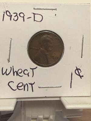 WN45 - 1939 BN Lincoln Wheat Cent - Image 1