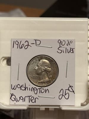 WN2 - 1962-D Washington Quarter (90% Silver) - Image 1