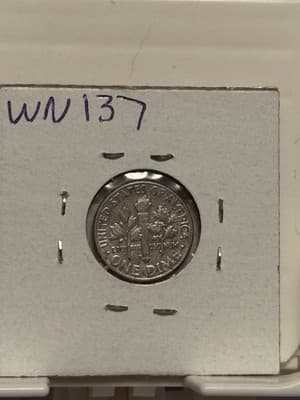 WN137 - 1963-D Roosevelt Dime (90% Silver) - Thumbnail 2