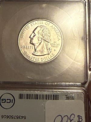 WN15 - 1999 D Pennsylvania State Quarter ICG MS68 Austin Hutto Signed - Thumbnail 2