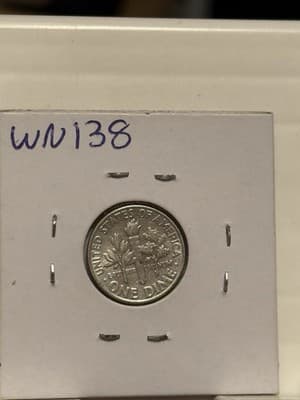 WN138 - 1963 Roosevelt Dime (90% Silver) - Thumbnail 2