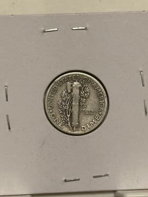 WN32 - 1942 10C Mercury Dime (90% Silver) - Thumbnail 2