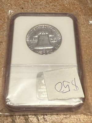 WN155 - 1961 50C (Proof) Franklin Half Dollar - Thumbnail 2