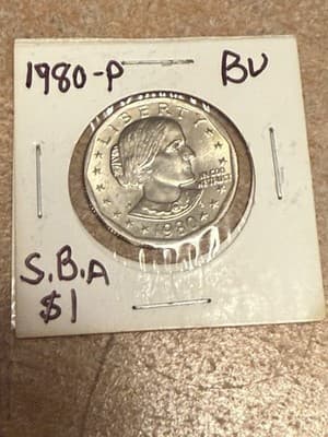 WN152 - 1980-P Susan B. Anthony Dollar Coin