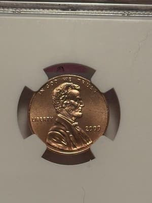 WN8 - 2009 Lincoln Cent Professional Life NGC MS 66 RD First Day of Ceremony - Thumbnail 2