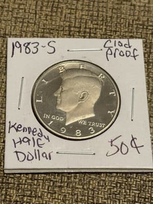 WN41 - 1983-S 50C DCAM (Proof) Kennedy Half Dollar - Image 1