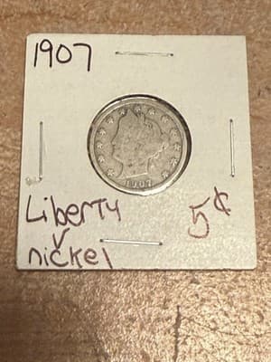 WN146 - 1907 Liberty V Nickel - Image 1
