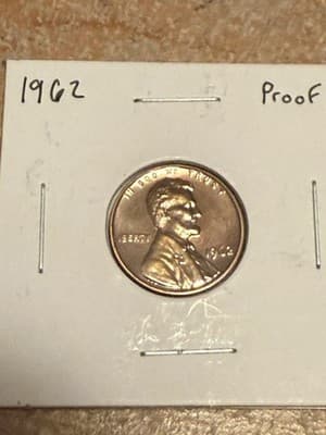 WN142 - 1962 Proof Lincoln Memorial Cent