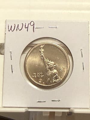 WN49 - 2022-P Vermont Dollar Uncirculated (Position B) - Thumbnail 2