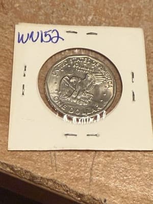 WN152 - 1980-P Susan B. Anthony Dollar Coin - Thumbnail 2