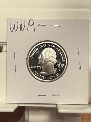 WN19 - 2007-S Wyoming Quarter Proof (90% Silver) - Thumbnail 2