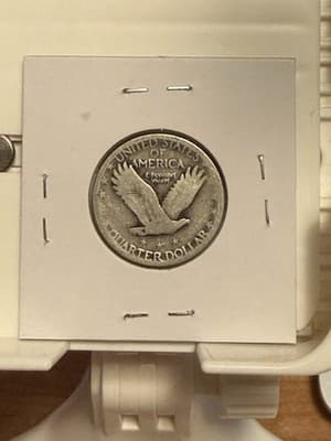 WN34 - 1925 Standing Liberty Quarter (90% silver) - Thumbnail 2