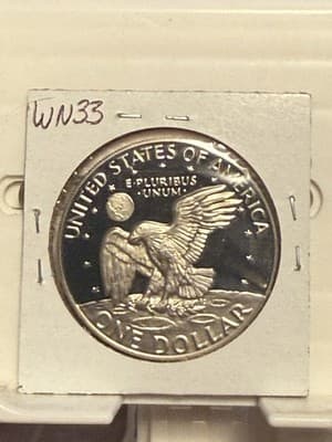 WN39 - 1978-S Eisenhower Dollar Clad Proof - Thumbnail 2