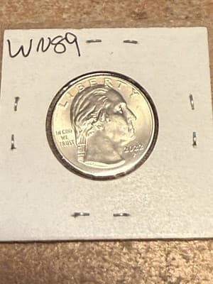 WN89 - 2022-P Anna May Wong Washington Quarter From US Mint Set - Thumbnail 2