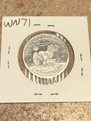 WN71 - 1980 S Susan B Anthony Dollar Clad Proof - Thumbnail 2
