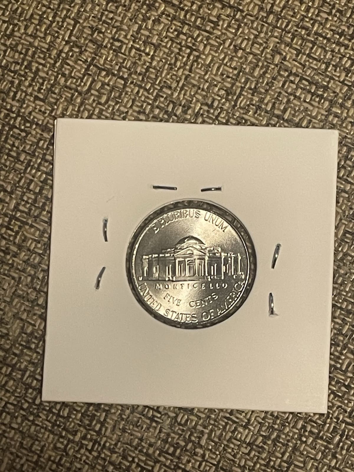 WN90 - 2024P Jefferson Nickel - Uncirculated - From Original Bank Wrapped (OBW) - Thumbnail 2