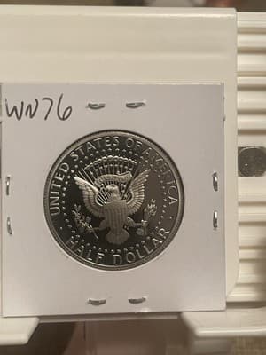 WN76 - 1997-S Proof Kennedy Half Dollar Clad - Thumbnail 2