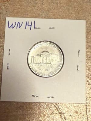 WN141 - 1991 S JEFFERSON *PROOF* NICKEL - Thumbnail 2