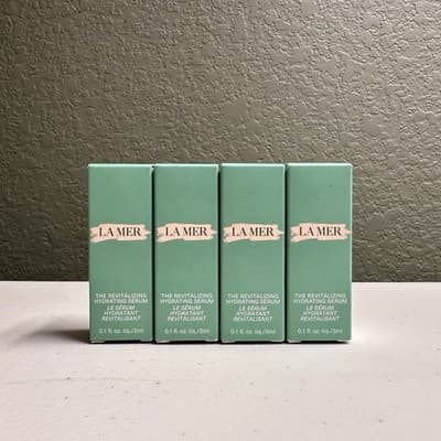La Mer the Revitalizing Hydrating Serum 0.1oz/3ml New in Box - Thumbnail 4