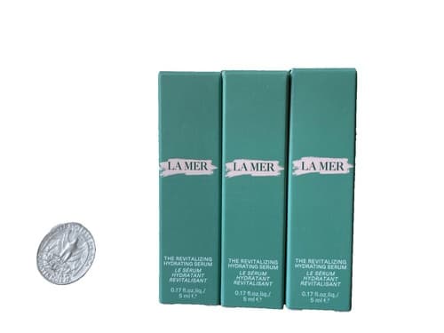 La Mer the Revitalizing Hydrating Serum 0.1oz/3ml New in Box - Thumbnail 2