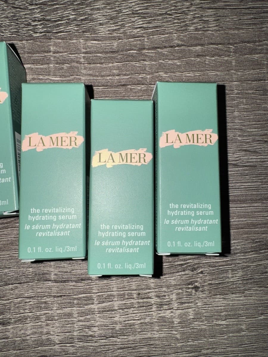 La Mer the Revitalizing Hydrating Serum 0.1oz/3ml New in Box - Thumbnail 6