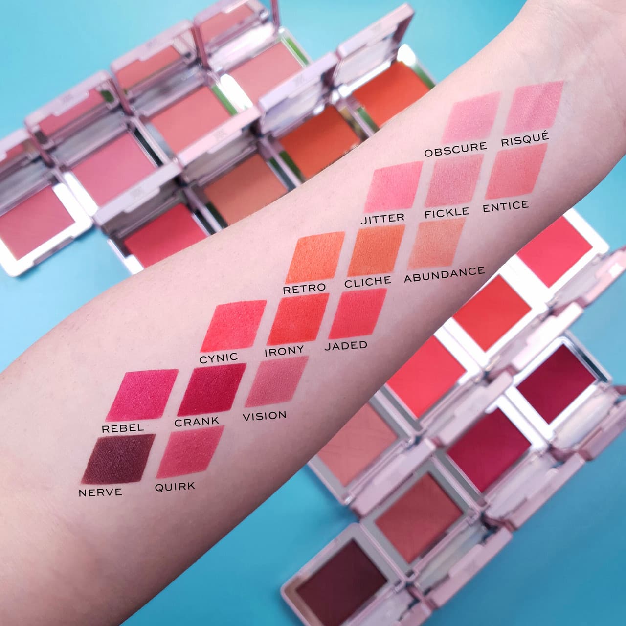 Revolution XX XXcess Blush Powder (Various Shades) - Jitter - Thumbnail 6