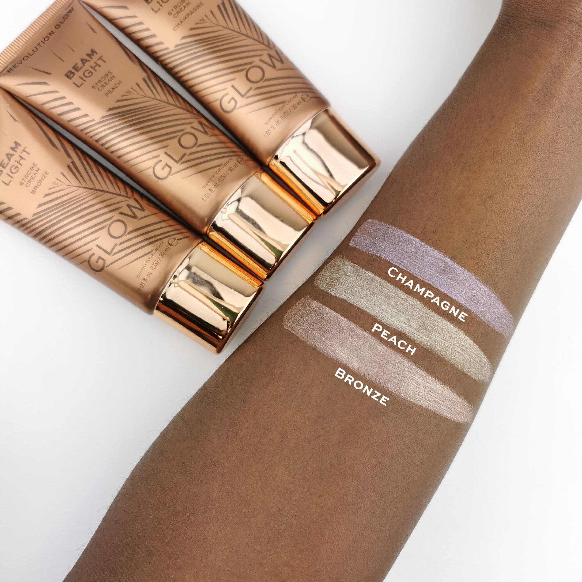 Glow Beam Light Strobe Cream (Various Shades) - Bronze - Thumbnail 3