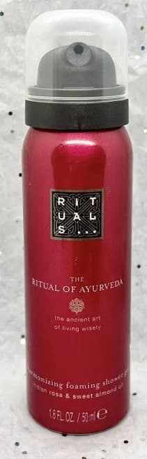 Rituals the Ritual of Ayurveda Harmonizing Foaming Shower Gel 1.6oz Travel Size - Thumbnail 6