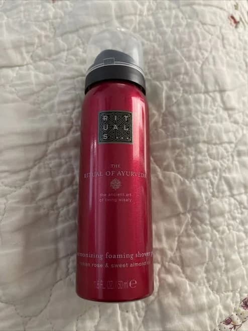 Rituals the Ritual of Ayurveda Harmonizing Foaming Shower Gel 1.6oz Travel Size - Thumbnail 5