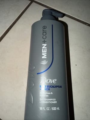 Dove Men+Care Revitalizes & Fortifies 2-in-1 Shampoo Conditioner 18 fl oz - Thumbnail 2