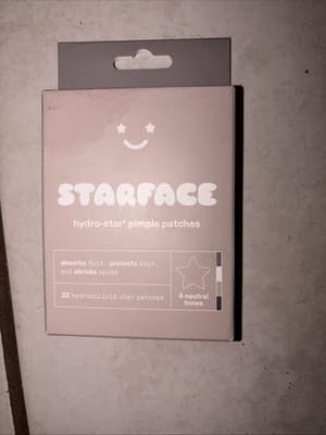 Starface Earth Star Pimple Patches, Cute Hydrocolloid Neutral Tones - 32 Stars - Image 1