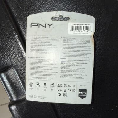 PNY Elite SDXC Flash Card Elite 16GB SD Card NEW - Thumbnail 2