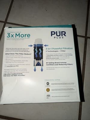 PUR PPF951K3 Lead Reduction Water Pitcher Replacement Filter - 3 Pack - Thumbnail 2