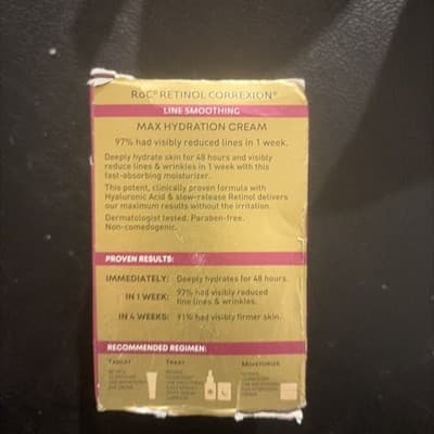 RoC Retinol Correxion Max Daily Hydration Anti-Aging Moisturizer - 1.7 fl oz - Thumbnail 2