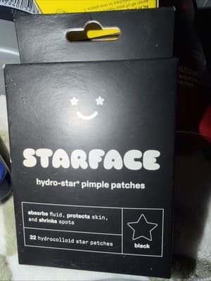 Starface World Black Star 32 Hydrocolloid Pimple Patches New Black box - Image 1