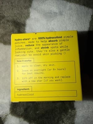 Starface Hydro-Star Pimple Patches Big Yellow Refillable Compact, 32 Count - Thumbnail 2