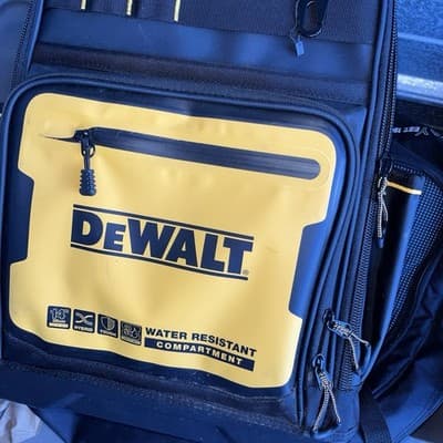 DEWALT DWST560102 Tool Backpack, Durable Water-Resistant Storage & Organization - Thumbnail 2
