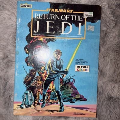 1983 Star Wars Return of the Jedi Marvel Books Comic Book/Graphic Novel Style - Image 1
