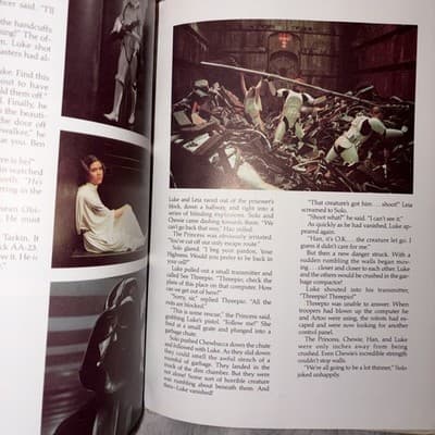 The Star Wars Storybook 1978 Scholastic Full Color Photos Random House Vintage - Thumbnail 3