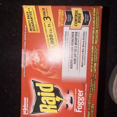 Raid Concentrated Deep Reach Fogger - 3 Count - Image 1