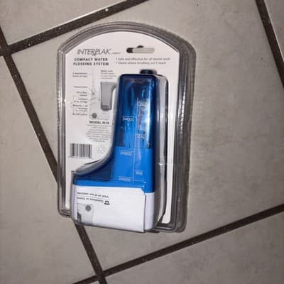 Interplak by Conair Compact Water Flossing System Model WJX New Sealed - Thumbnail 2