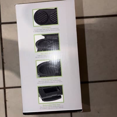 Eco Chef Electric burger maker - Thumbnail 2