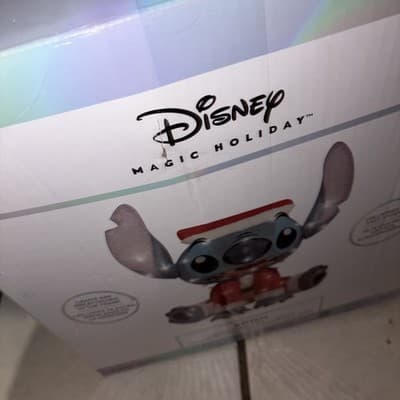 Disney 28-in LED Sitting Stitch Decor UPC 191245870074 - Thumbnail 3