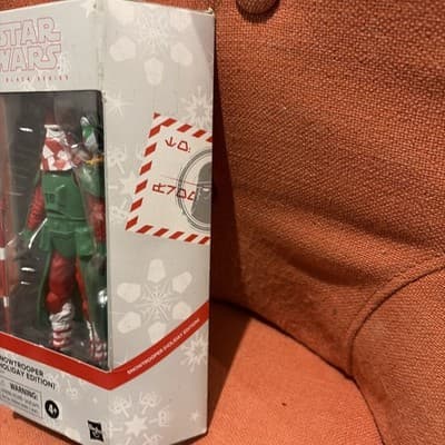 Hasbro Star Wars: The Black Series - Snowtrooper (Holiday Edition) 6" Action... - Thumbnail 2