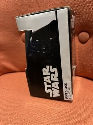 Disney Star Wars Don't Mess With A Princess 16oz Pint Glass Great Condition - Thumbnail 2