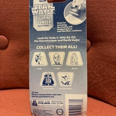 Rose Art Star Wars Stamper Yoda Action Figure - Thumbnail 2