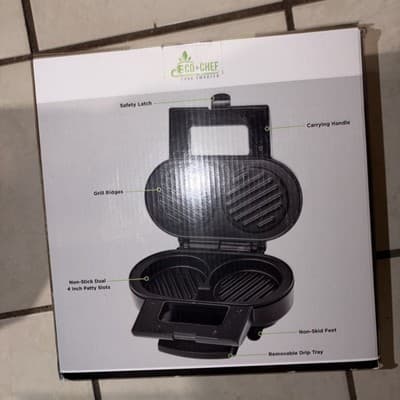 Eco Chef Electric burger maker - Thumbnail 3