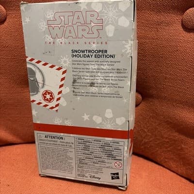 Hasbro Star Wars: The Black Series - Snowtrooper (Holiday Edition) 6" Action... - Thumbnail 3