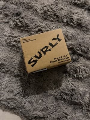 Surly Plus Fat Bike Tube - 26+ 26 x 3.0 - 4.8" Presta Valve - Image 1